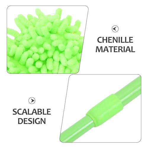 Mopa triangular extensible Healeved con cabezal giratorio para limpiar azulejos y esquinas 4
