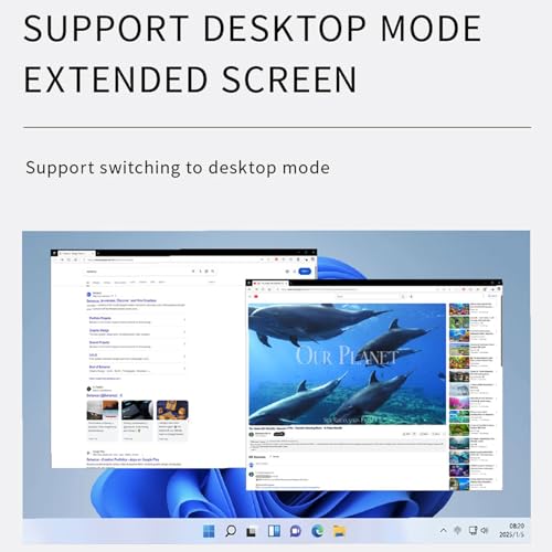 Image of WOWNOVA 4.6 inch LCD Screen Inside PC Case Screen with Desktop Stand - Customizable PC Temperature Display Panel for Computer Setup, GPU CPU FPS RAM HDD Computer Temp Monitor (Black)
