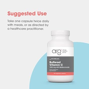 Metabolic Maintenance Vitamin C 500 mg, 90 Capsules