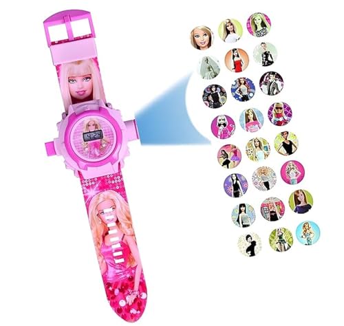 Image of Acnos Brand- Digital 24 Images Projector 7 Character Watch for Kids Boys Rubber Material Watch Diwali Gift Birthday Return Gift Best Digital Toy Watch for Boy's Girl's