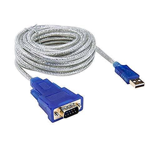 DTECH USB to RS232 DB9 Male Serial Port Adapter Cable 3m with FTDI