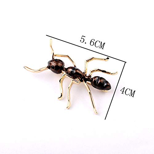 Caiyao Vivid Ant Brooch Enamel Cute Insect Animal Brooch Pins Clothes Bag Accessories Jewelry2