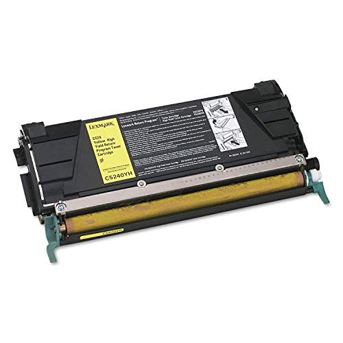 Imprimante laser Lexmark C524 toner jaune original haute capacité cartouche de rechange