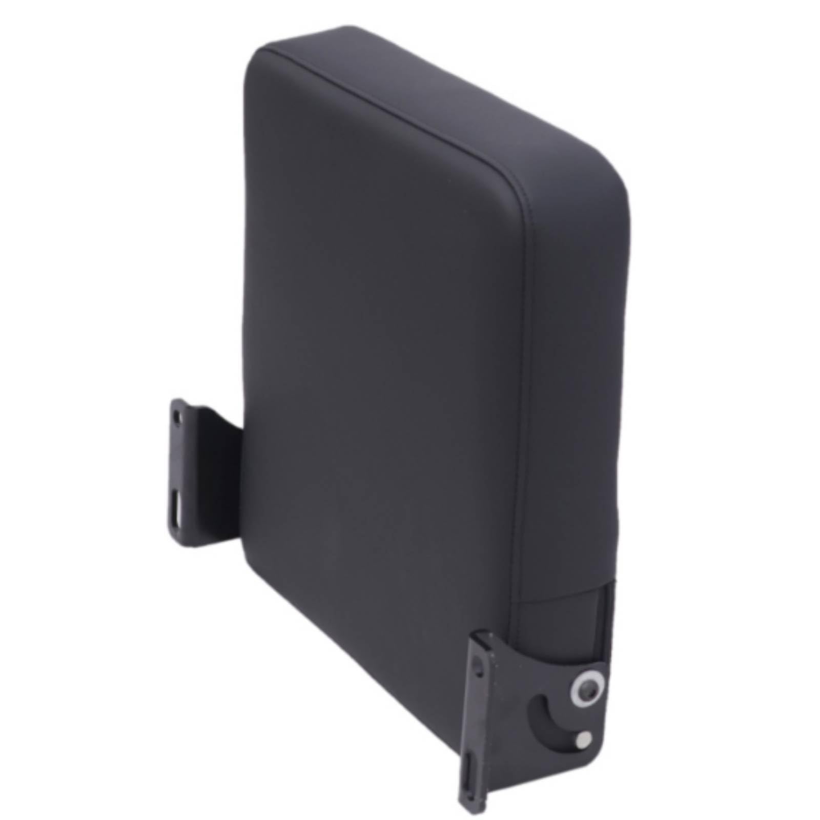 Baoblaze Asiento Plegable Cojín Plegable Almohadilla Tapizada Soporte Metálico Automático para Diseño en Vehículos Campers Furgonetas Trenes Bricolaje en Interiores
