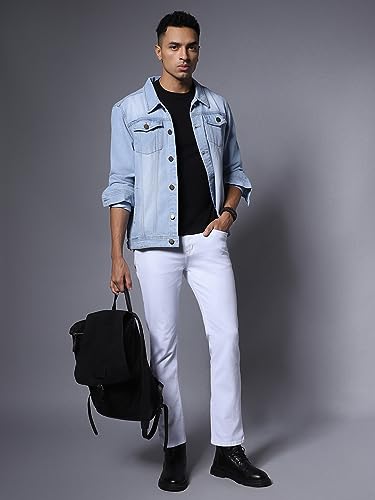 Image of HIGH Star Men's Denim Standard Length Jackets