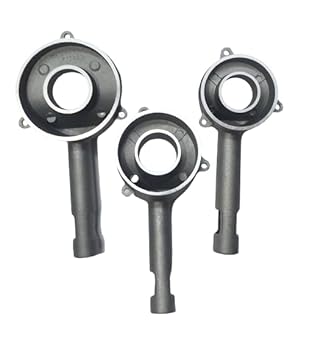 DELTA Gas Stove Parts | 68 MM Small + 78 MM Big + 92 MM Jumbo Mixing Tube | Mixing Tube for Glass Top Gas Stove Pack of 3 Pcs