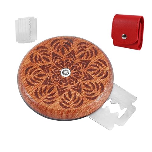 GIUSOBG Bäckermesser Teigmesser mit 15 Klingen, Teig Rasiermesser Brot Backen Zubehör Teigmesser aus Holz Teig Scoring Hieb Teigmesser für DIY Brotteig Muster(Rosenmuster) GIUSOBG Bäckermesser Teigmesser mit 15 Klingen, Teig Rasiermesser Brot Backen Zubehör Teigmesser aus Holz Teig Scoring Hieb Teigmesser für DIY Brotteig Muster(Rosenmuster)