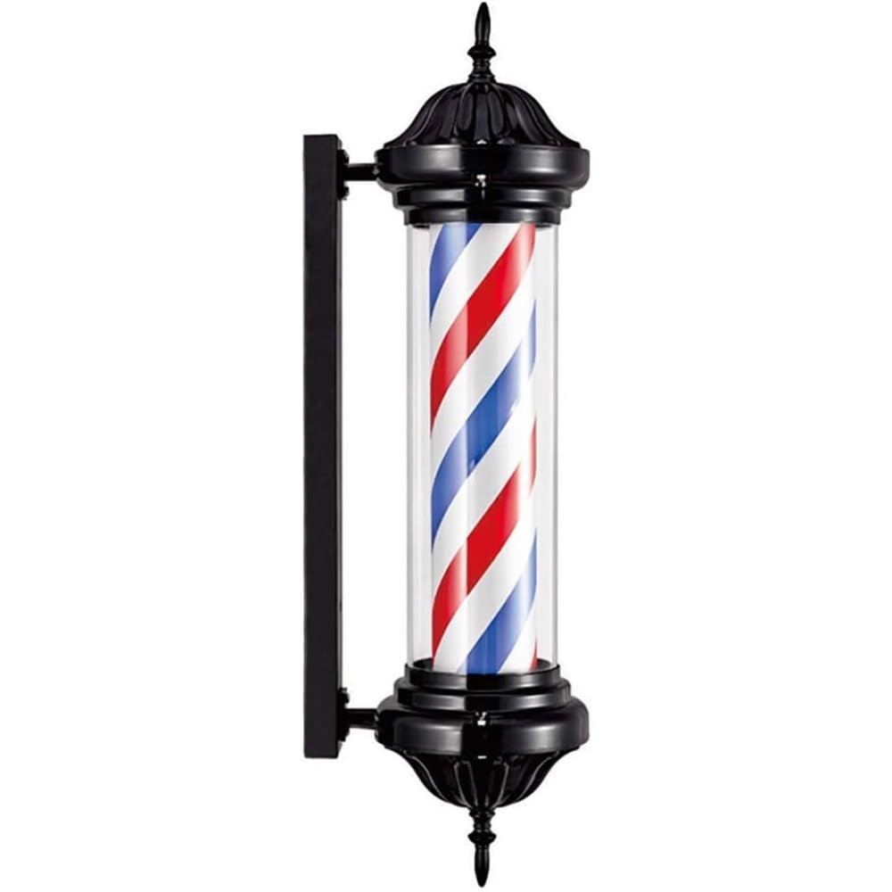Amazon.co.jp: Nizzvlo バーバーポール70CM LED理容室サインポール