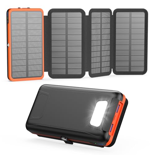 Solar Power Bank 27000mAh - A ADDTOP Solar Ladegerät Powerbank
