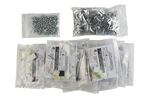 Image of Fletcher Picture Perfect No-Wire Hanging Kit | Keeps Frames Level with Flush Mount Hardware for Wall Art, Mirrors & Signs | Supports up to 50lbs. | 25 Kit Bulk Pack
