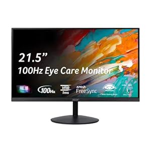 Acer 21.5″ 1920 x 1080 VA LED Monitor – SB222Q EBI, Black
