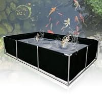 Amazon | XZFRYUI 大型水槽/立体養魚池 アルミニウム合金フレーム 強化