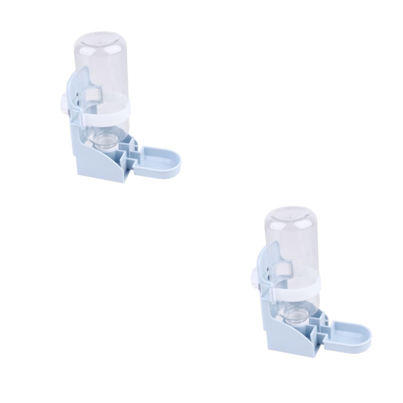 2 Piezas tazón de Agua Potable de Bebedero Hamster bebederos para pajaros Botella de Agua de Conejito dispensador de Agua para Perro Tetera Bebedero automatico para Mascotas