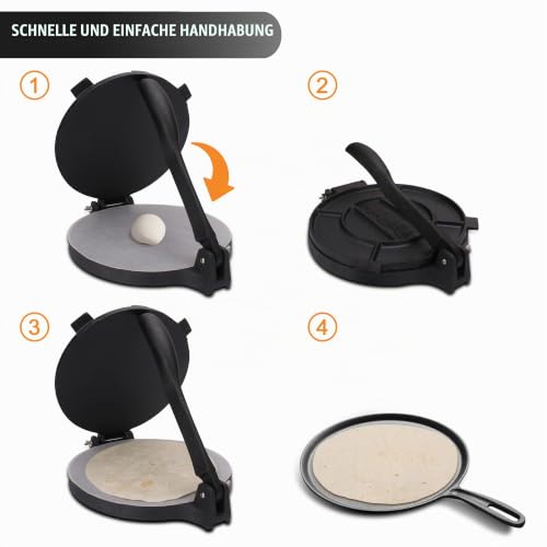 Foto von Tortillada - Tortilla Presse aus Gusseisen (25 cm)