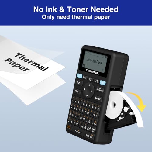 SUPVAN E11 Keyboard & Bluetooth Label Maker Machine with 4 Tapes - image 7