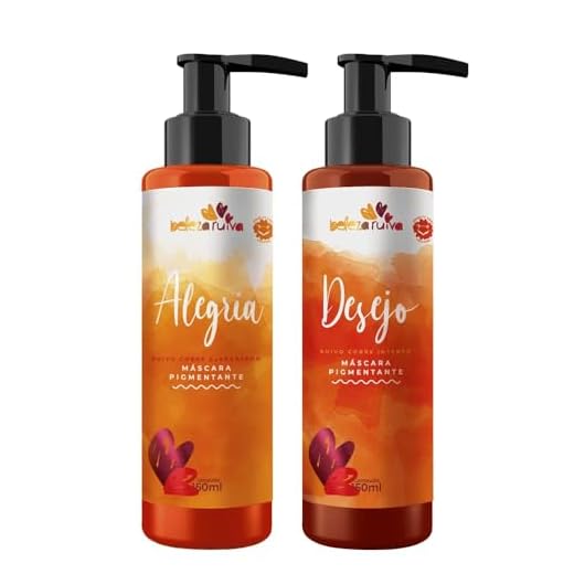 Kit Beleza Ruiva Tonalizante Alegria e Desejo