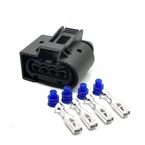 Enchufe arnés conector de 4 pines impermeable para reparación de bobina