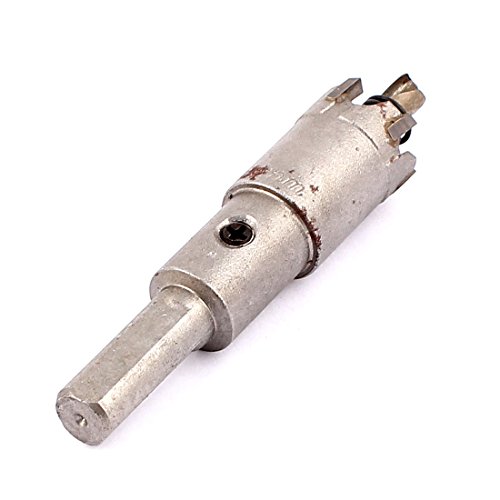 Aexit 19mm Cutting Hole Saws & Accessories Dia 9mm Shank Twist Drill Bit Wood Metal Hole Hole Saw Sets Saw Cutter