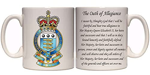Royal Army Ordnance Corps Oath of Allegiance Mug (MI54) Military Army 11oz 15oz (11oz) (15oz)