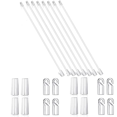 MLZYKYJZ Jalousie Stange Transparente Stange, 8 Stück Universal Jalousien Vertikaler Zugstab Wendestab Verlängerung für Aluminium-Jalousien Stab Vertikale Repair Kit Zubehör, C-888 Cover