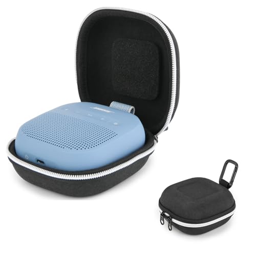 SHEAWA for Bose SoundLink Micro Portable Speaker(��2����) �P�[�X �ی�P�[�X ���[�o�b�O �ϏՌ� EVA�n�[�h�P�[�X �J���r�i�t �i�C���� �g�тɕ֗� �A�N�Z�T���[