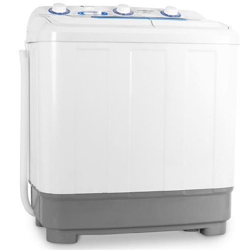 DB004 Waschmaschine Mini Waschmaschine (4,8 kg Waschkapazität, 380 Watt Waschleistung, 160 Watt Schleuderleistung, 2 Programme)