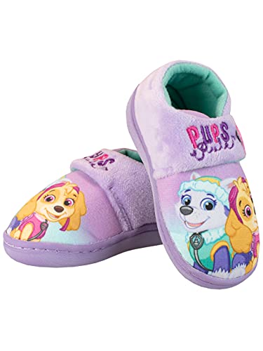 Paw Patrol Filles Chaussons Violet Everest Skye 26