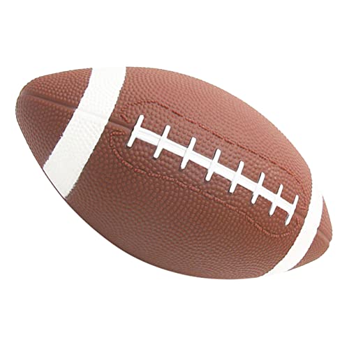 Mipcase Rugby Ball Inflatable American Football for Youth Outdoor Rugby for School and Team Games Enhances Hand Eye Coordination Muscle Memory