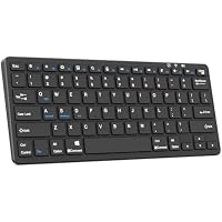 LKV Bluetooth Wireless Keyboard for iOS,Android,Windows,Small Slim Portable