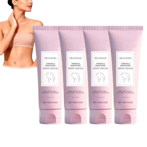 Loción corporal reafirmante para mujeres y hombres – loción hidratante antiedad, tonifica y levanta muslos, glúteos y abdomen, cuidado eficaz para la piel suelta y la celulitis, todos los tipos de