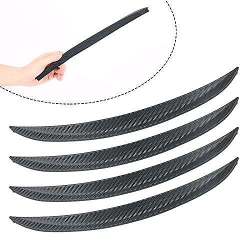 4 Stück 33 cm Radlauf Verbreiterung Kotflügel Schmutzfänger Universal Auto Radlaufverbreiterung Verbreiterung Auto Rad Schutz Dekoration