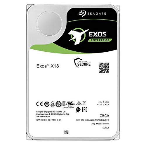 Seagate Exos X16 ST12000NM002G - Hard drive - 12 TB - internal - SAS 12 GB/s - 7200 rpm - buffer: 256 MB