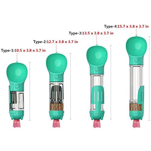 Tigela para garrafa de água para cachorro Pet ao ar livre com dispensador de água para filhotes de c