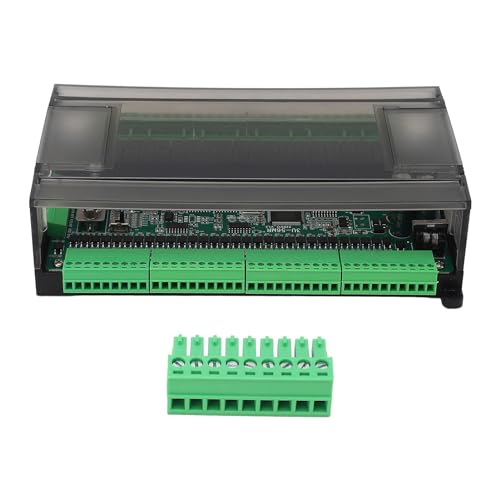 Logic Controller, Programmable PLC DC 24V 1A 32 in 24 Out 6 Way 60K High Speed PLC Control Board