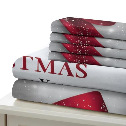 Gnomes de Noël housse de couette fermeture éclair lit enfant 3D