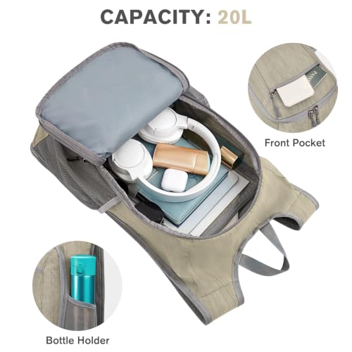 Image of G4Free 10L /15L Hiking Backpack Lightweight Packable Hiking Daypack Small Travel Outdoor Foldable Shoulder Bag