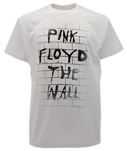 Camiseta diseño de Pink Floyd, The Wall, camiseta original, color blanco, enviada por t-shirteria, tallas: XS S M L XL, bianco, L