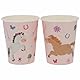 Folat 27502 Pferd Geburtstag Deko Rosa - Becher - Happy Horse - 250 ml - 8 Stück - Pferde Partygeschirr für Pferdparty
