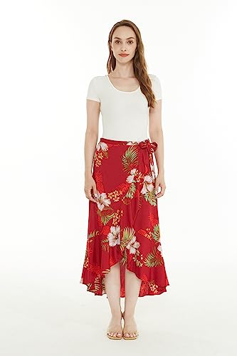 Matchable Family Hawaiian Luau Men Women Girl Boy Clothes in Pineapple Garden Burgundy4