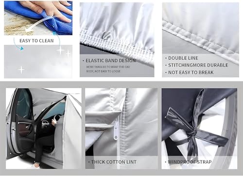 Housse Mercedes Benz SL R230 2003-2008 bâche auto sur mesure imperméable