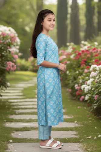 Image of Girls Girls Kurta Set