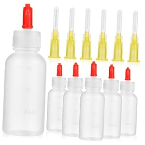 BELLIFFY Quetschflaschen mit Präzisionsspitze 6er-Pack