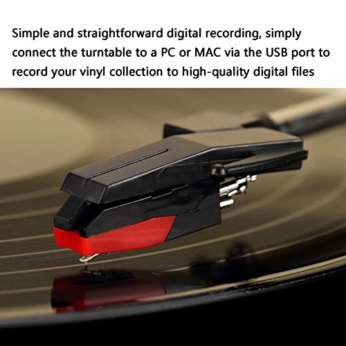 Tourne-Disque Vinyle, Tourne-Disque Bluetooth À 3 Vitesses, avec Haut-parleurs Stéréo Intégrés, Sortie Ligne RCA, Entrée… - Les Beatles, Paul McCartney, John Lennon, RIngo Starr, George Harrison Tourne-Disque Vinyle, Tourne-Disque Bluetooth À 3 Vitesses, avec Haut-parleurs Stéréo Intégrés, Sortie Ligne RCA, Entrée… – Image 7