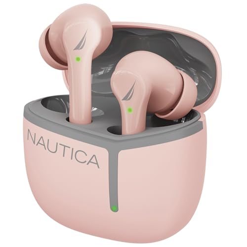 Nautica Bluetooth Earbud, 16H Playtime, Smart Touch Control, Quick Charging,