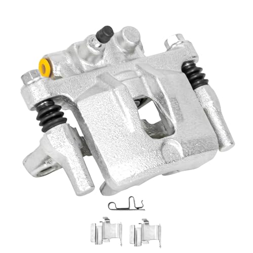 Image of Detroit Axle - 2 Rear Brake Calipers w /Bracket for Jeep Compass Patriot