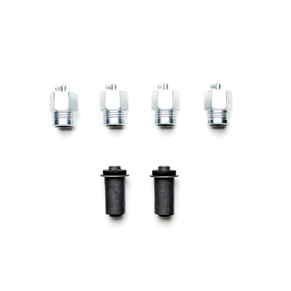 A-RESTO-PARTS Upper Lower Control Arm Bushing Set Compatible with Ford Thunderbird OEM Spec Replacements (6 Piece Kit)