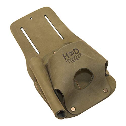 image for Hide & Drink, Leather Tape & Knife Holder/Marking and Measuring Pouch/