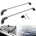 MotorFansClub Roof Rack Cross Bar Fit for BMW X3 F25 2011-2018 Baggage Luggage Crossbar