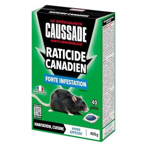 CAUSSADE Raticide Canadien 400g Cover