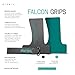 PICSIL | Falcon Grips | Grip All Surfaces and Bar Types | Use with Magnesium | Carbon Fibre Material | for Crosstrainig, WOD, Gym & Calisthenics | Moonless 3H XL